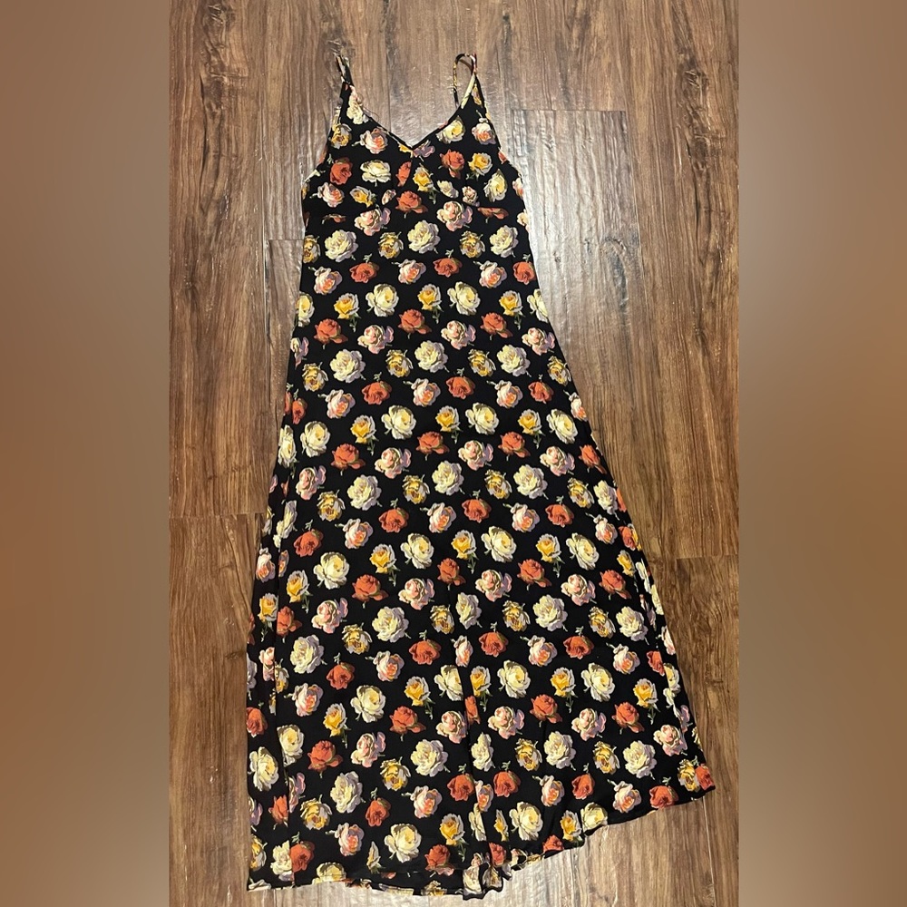 Betsey Johnson Y2K 90s vintage MIDI Slip dress Floral